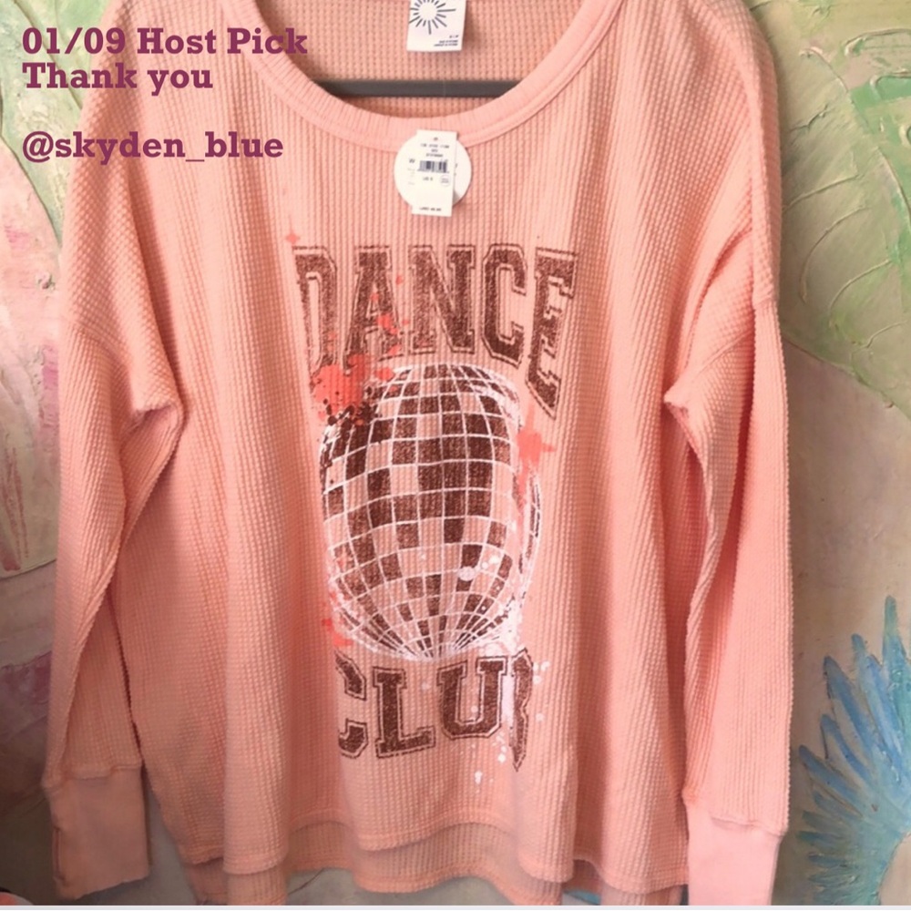 Aerie Offline Dance Club Thermal  size S/P oversize